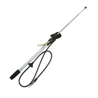1x Radio Antenna Guard Mount Car Aerial 4 Sections Suitable For Nissan Navara D22