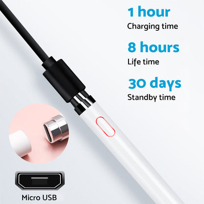Stylus Pen Pencil Suitable For Apple iPad 6th–9th Gen, iPad Pro 2018–2021, iPad Mini 5–6, iPad Air