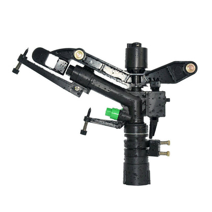 DN40 Impact Sprinkler Spray Gun Head With 5 Spray Nozzles Suitable For Agricultural Irrigation Systems.