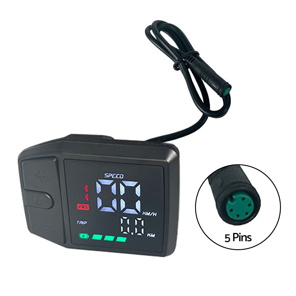 High Quality LCD Instrument Suitable For Bafang BBS01 Center Motor Color Display.