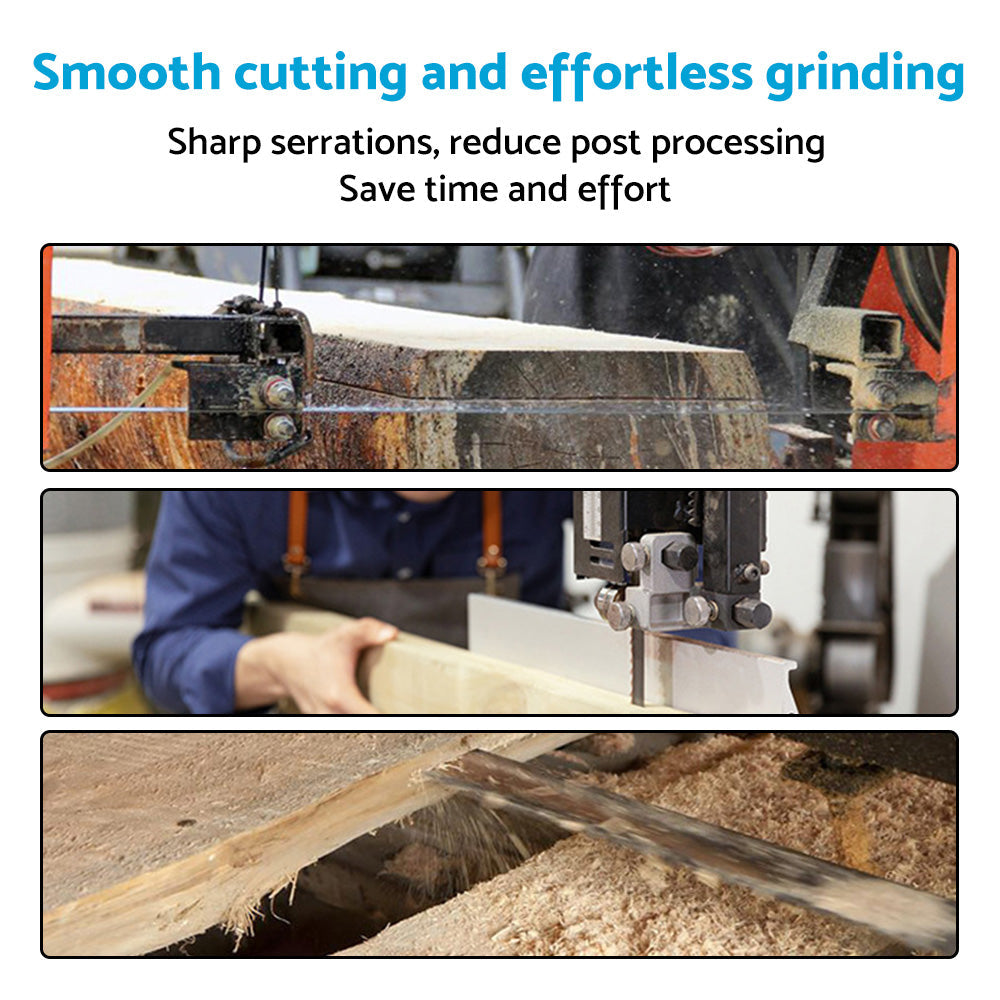 Bandsaw Blade 1400NM 6TPI Suitable For Workzone Ferrex HBS20 350W Bandsaw From Aldi.