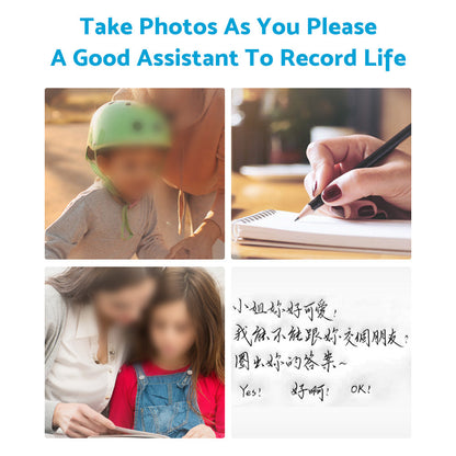Mini Pocket Thermal Printer Suitable for Wireless Bluetooth Photo Paper Inkless