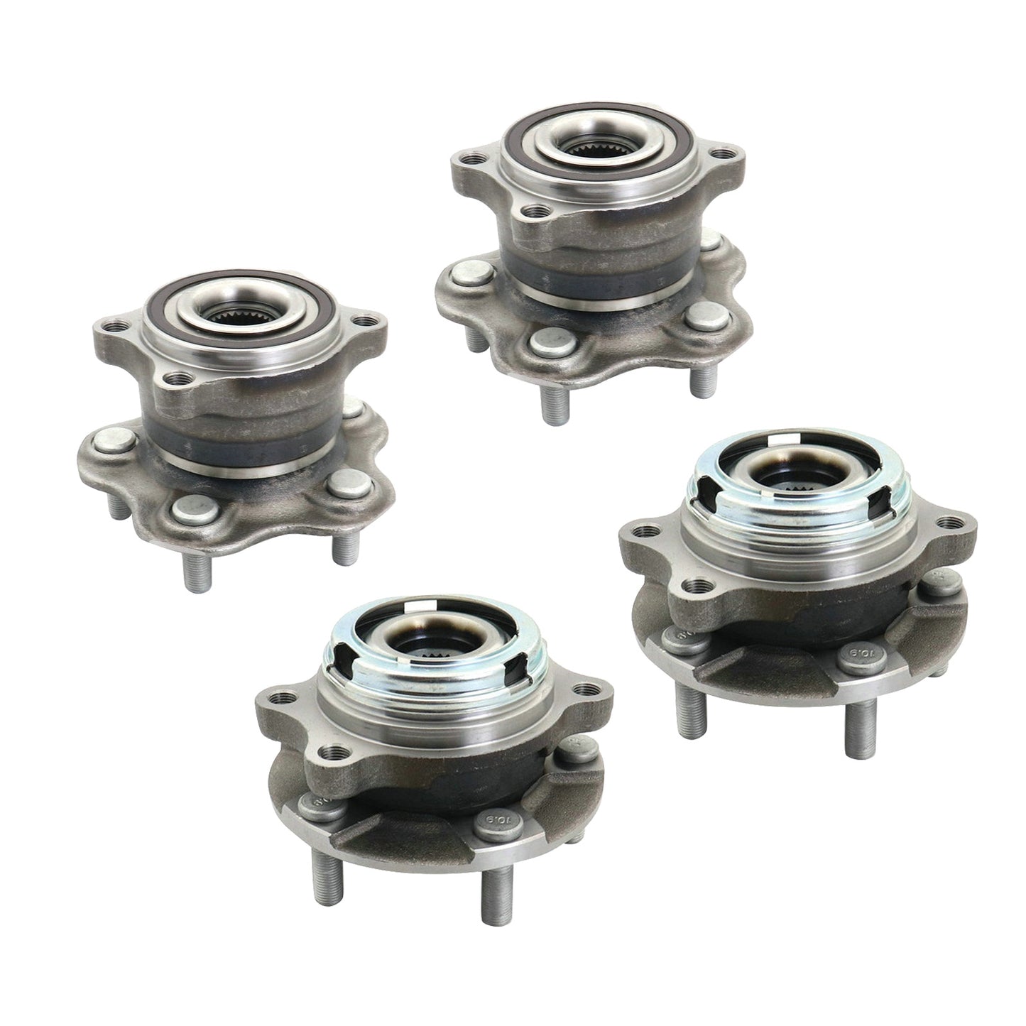 Front & Rear Wheel Bearing Hub Suitable for Nissan Elgrand E51 4WD