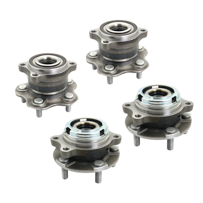 Front & Rear Wheel Bearing Hub Suitable for Nissan Elgrand E51 4WD