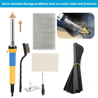 Plastic Welding Soldering Iron Kits Car Bumper Dashboard Kid Repair Welder Tool.