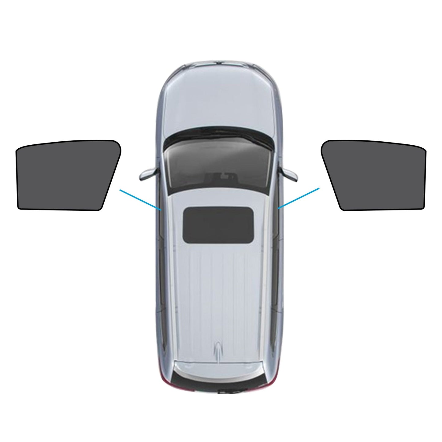 Car Window Magnetic Mesh Sun Blind Shade Suitable For Lexus UX 2019-2024