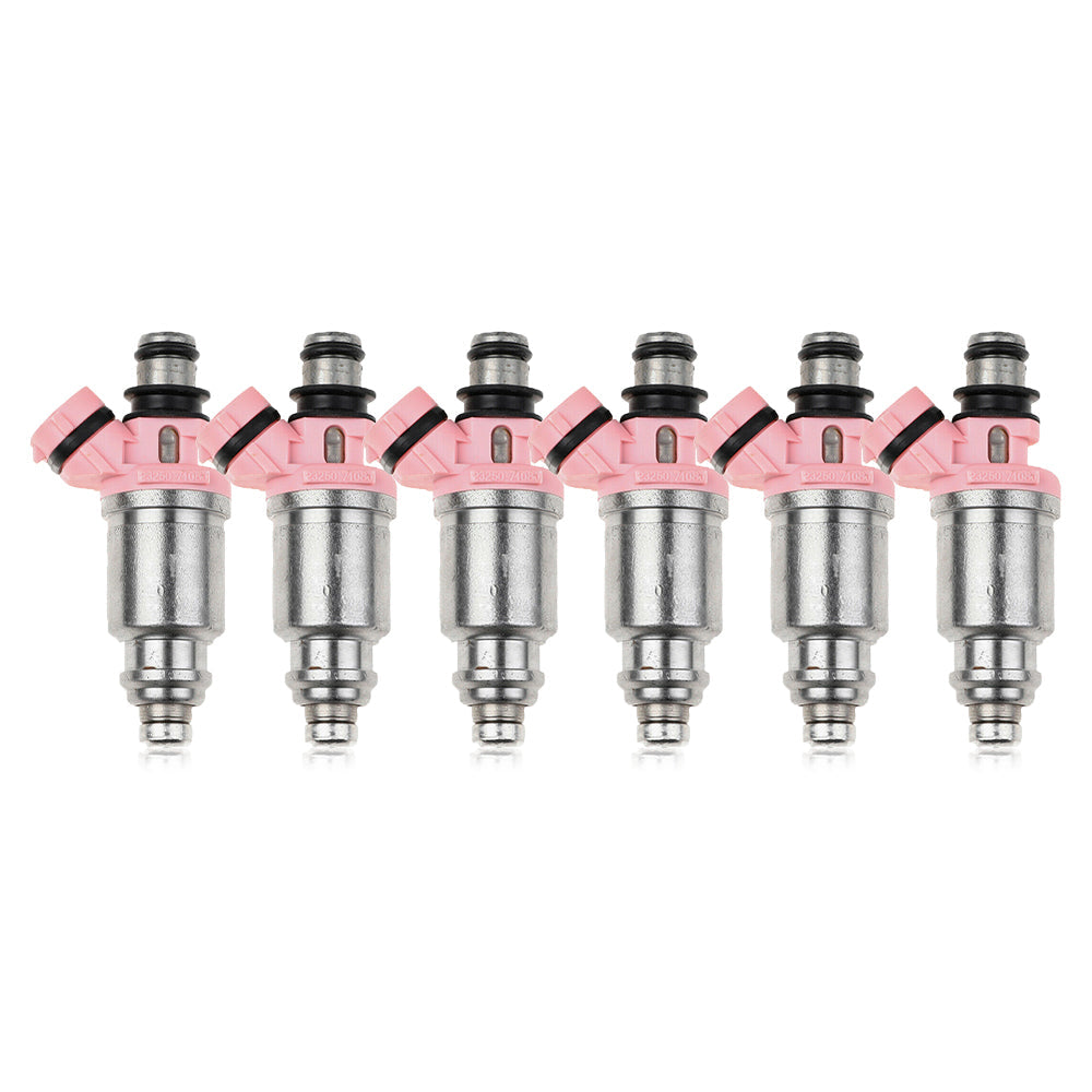 Fuel Injector 6x Suitable For Toyota LandCruiser 1FZ-FE FZJ70/FZJ75/FZJ80 Series