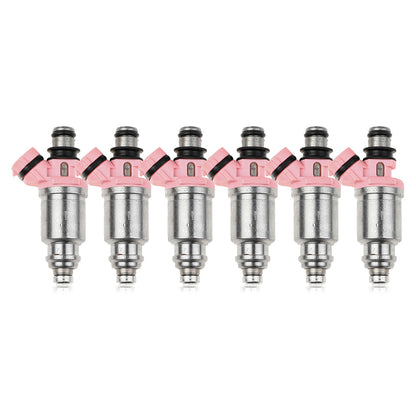 Fuel Injector 6x Suitable For Toyota LandCruiser 1FZ-FE FZJ70/FZJ75/FZJ80 Series