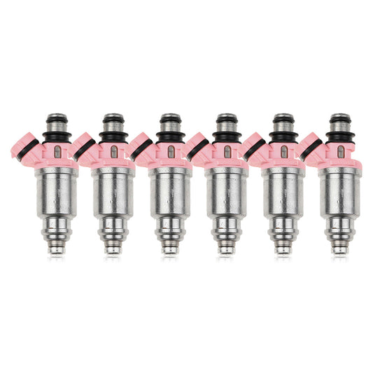 Fuel Injector 6x Suitable For Toyota LandCruiser 1FZ-FE FZJ70/FZJ75/FZJ80 Series