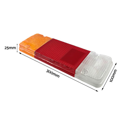 Tail Light Lens Suitable For Toyota Hilux 2005-2011 Landcruiser 70-79 Trayback Ute.