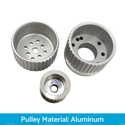 Small Block 302 351C Cleveland Gilmer  and  Belt Drive Pully Kit Suitable for Ford.