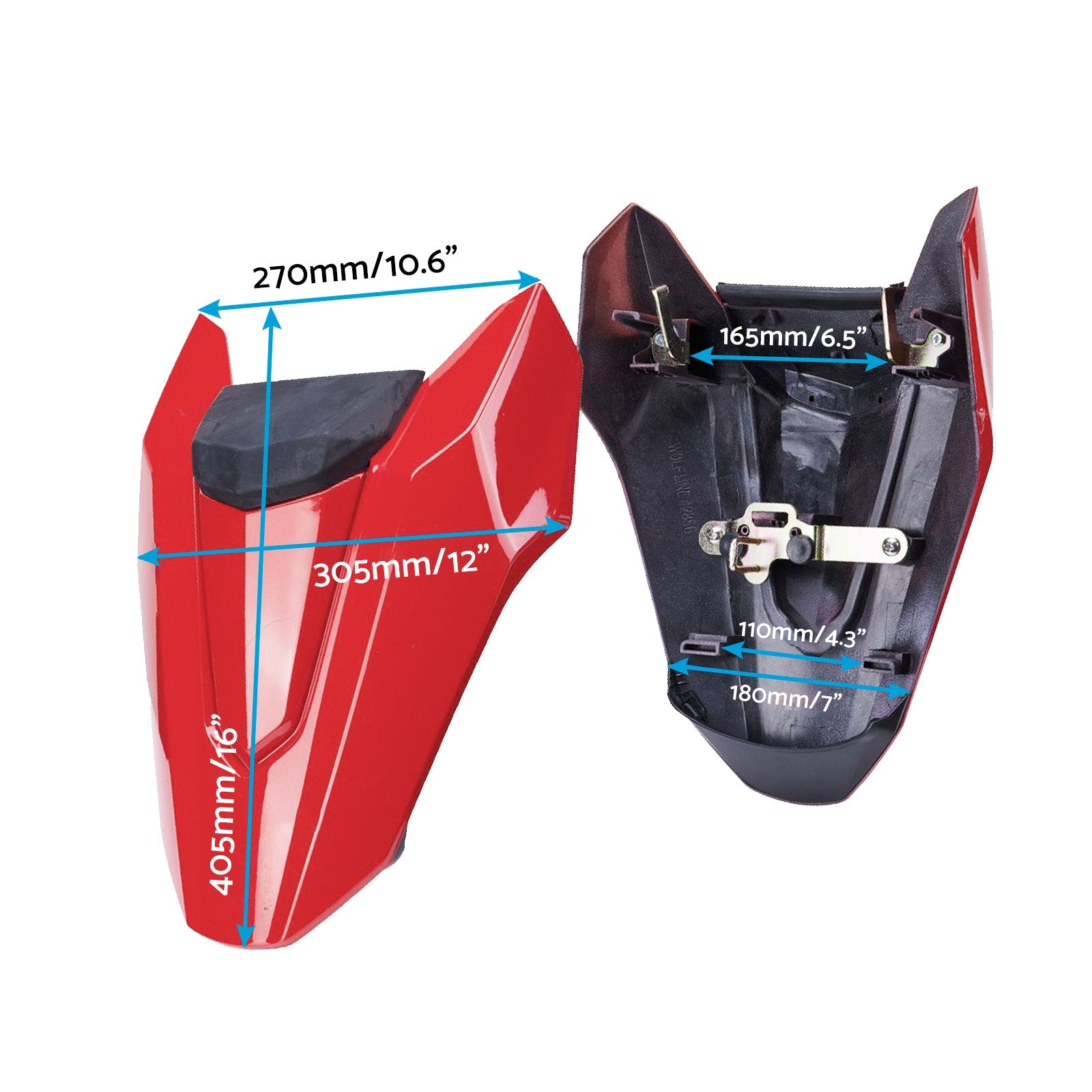 Seat Back Cover Tail Cowl Fairing Rear Passenger Suitablefor Honda CBR650R 19-20.
