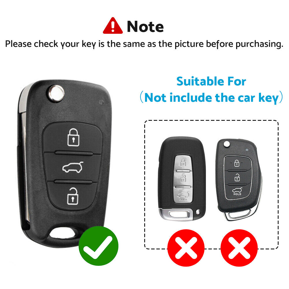 Remote Flip Key Cover Case Shell Protector Suitable For Hyundai i30 ix35.