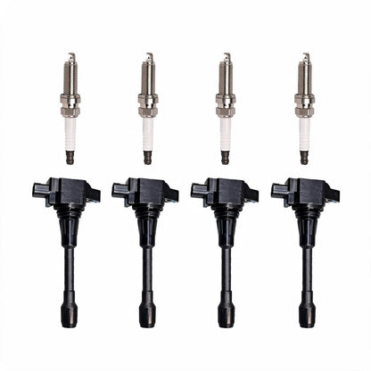 Ignition Coil and Spark Plug Kit Suitable for Nissan Altima Sentra Infiniti G35 - ZT3