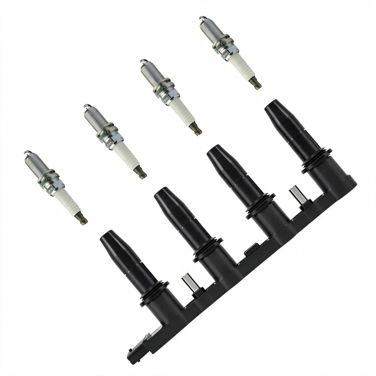 Ignition Coil UF606 with Iridium Spark Plug 7092 Suitable for Chevrolet Cruze - BD2