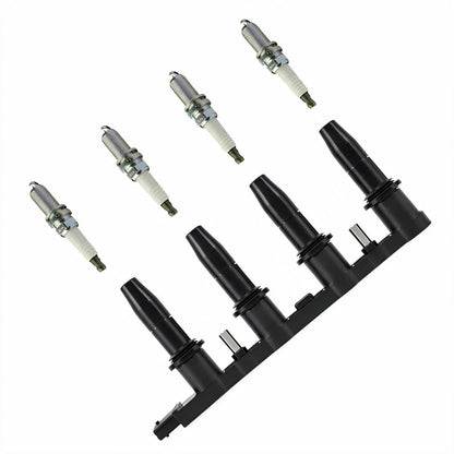 Ignition Coil UF606 with Iridium Spark Plug 7092 Suitable for Chevrolet Cruze - BD2