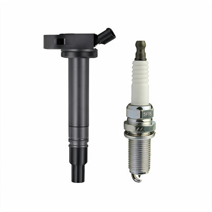 Ignition Coil UF507 with Iridium Spark Plug 5018 Suitable for Toyota Camry - BD1