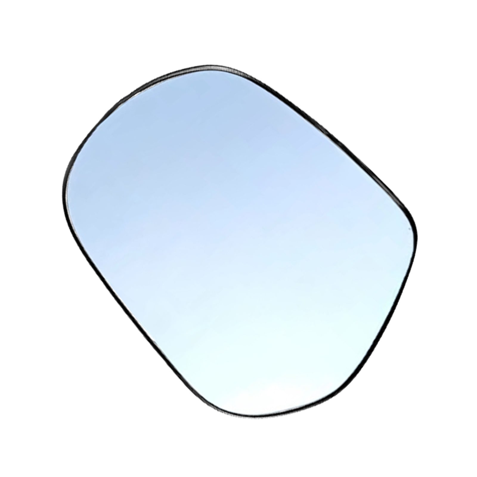 Left Side mirror glass with Plate Suitable for Toyota LandCruiser Prado 150 09-.