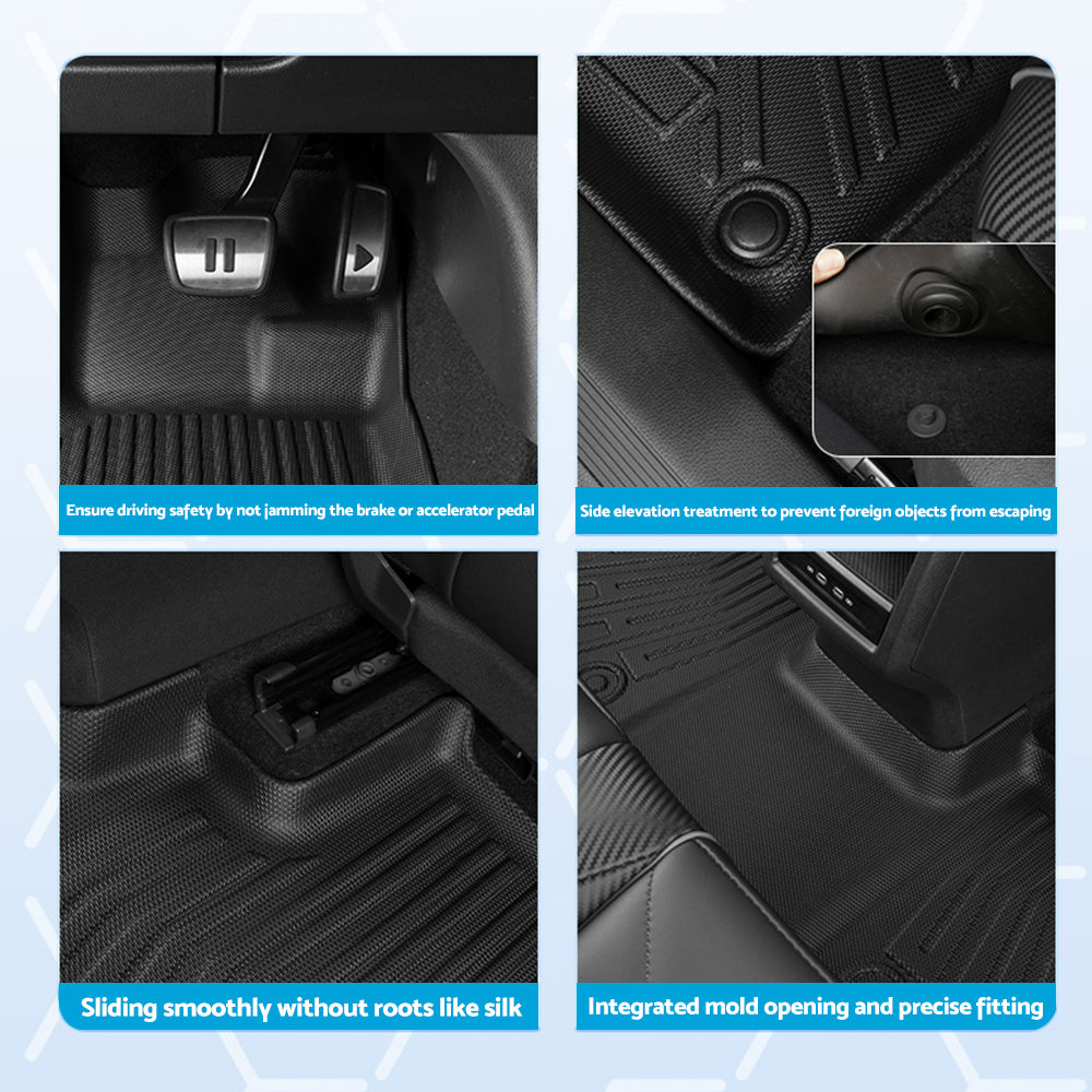 3D Floor Mats and Boot Liner Set Suitable for Kia Sportage NQ5 2015–2022.