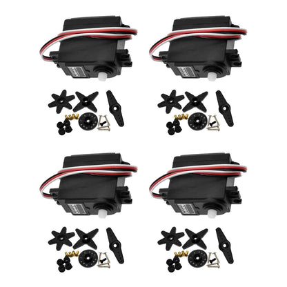 High Torque Standard Servos 4x Suitable For Futaba S3003 RC Car / Plane / Boat / Helicopter