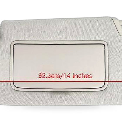 Left Sun Visor with Light Suitable for Nissan Teana Altima 2013-2018 Gray - XQ1