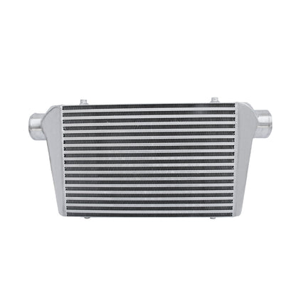 3 Inch Universal Aluminum Intercooler Turbo Bar Plate Front Mount FMIC 450x300x76mm