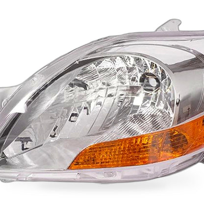 Headlight Assembly Suitable for Toyota Vios 2007-2013 Modified US-Spec Black - XQ1