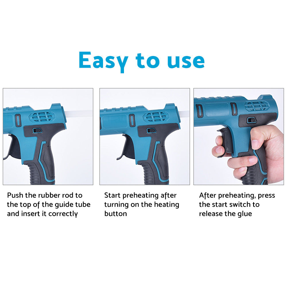 Suitable for Makita 18V Battery Cordless Hot Glue Gun  2PCS 11mm Glue Stick DIY.