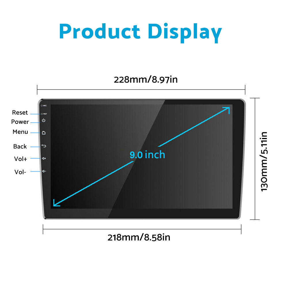 16GB Android 11 Car Stereo GPS Head Unit Suitable for Ford BT-50 2.5 TDdi