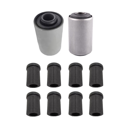Rear Spring Eye Bush Kit Rubber Shackle Bushes Suitable for 91-04 Toyota Hilux.