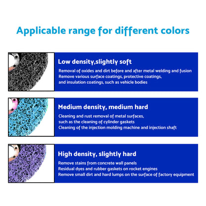 10x 4'' Poly Strip Disc Paint Stripping Wheel Abrasive Discs Suitable for Grinder