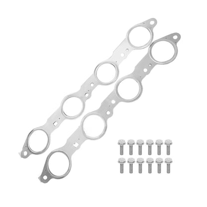 1 Pair Exhaust Manifold Header Gasket Suitable For LS LS1 4.8 5.3 5.7 6.0 6.2L.