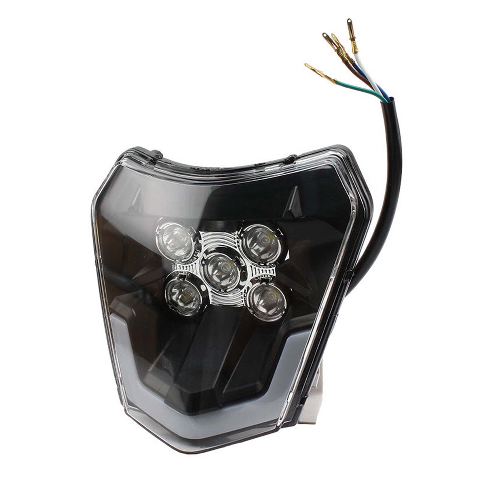 Motorcycle LED Headlight Suitable For XCF SXF EXC KTM XCW 250 300 350 450 500.