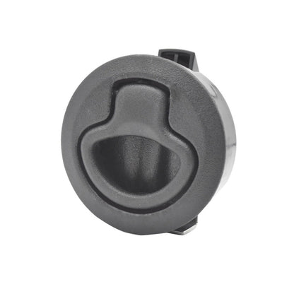 4x Round Flush Pull Slam Hatch Latch Door Lock Suitable For RV / Marine / Boat / Caravan