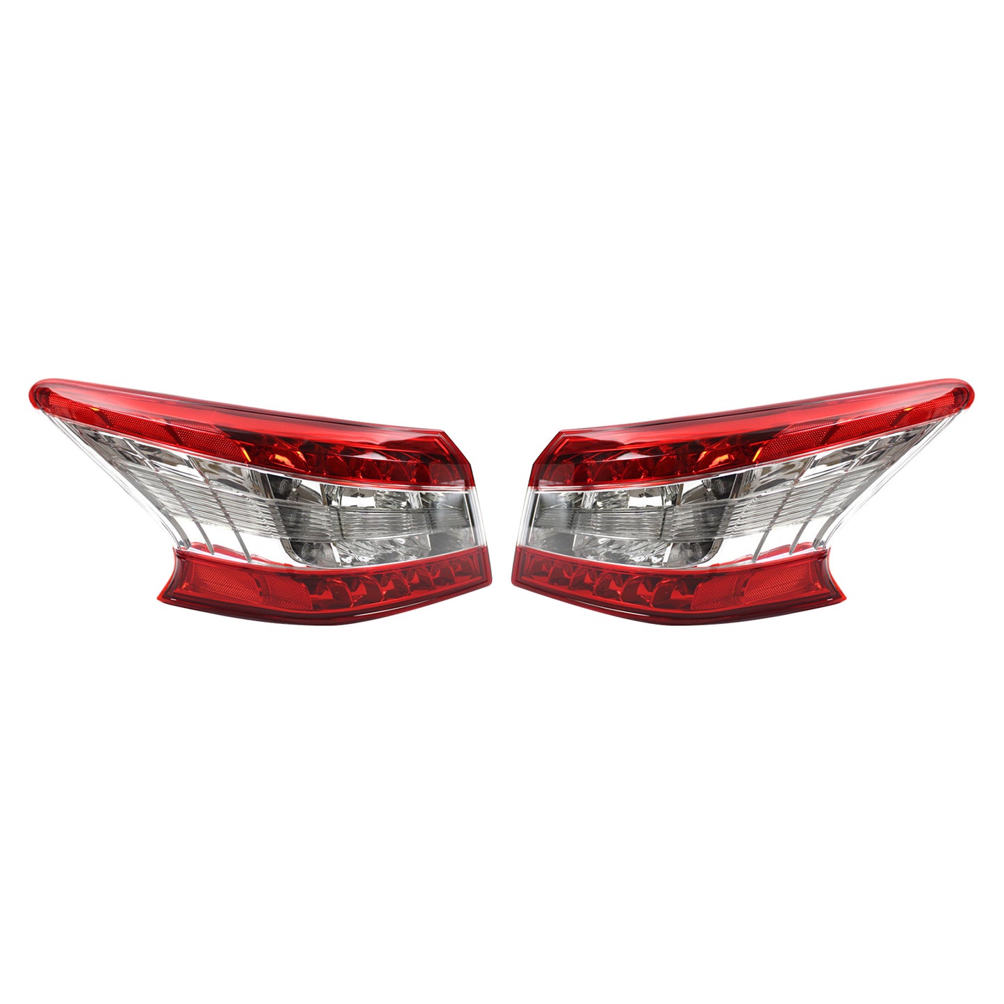 LH+RH Hand Tail Light Rear Lamp LED Suitable for Nissan Pulsar B17 Sedan