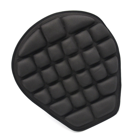 3D Motorcycle Comfort Gel Seat Cushion Universal Air Motorbike Pillow Pad Cover.