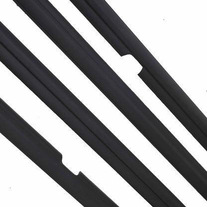 Black Weatherstrips Suitable For Toyota LandCruiser 100 105 Series Side Door 4pc.
