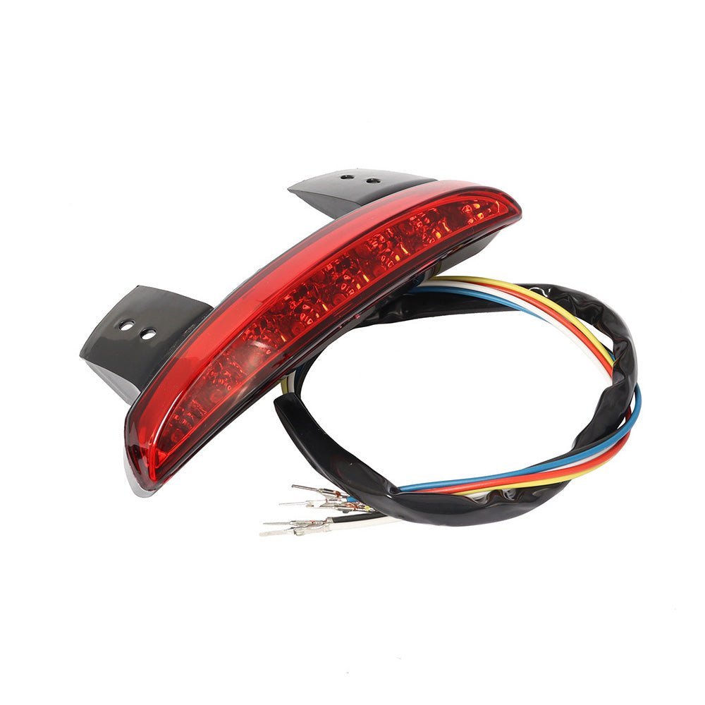 Suitable For Motorcycle Bobber Chopper LED Rear Turn Signal Brake Tail Light.