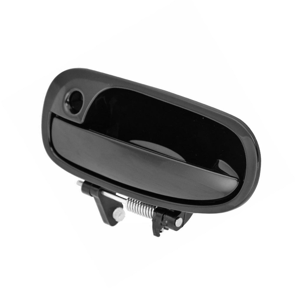 Smooth Black Front Left Outer Door Handle Suitable For Honda Civic EK 1995-2000.