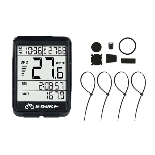 Wireless Mountain Bike Computer LCD Speedometer Odometer Suitable For Bicycle Waterproof