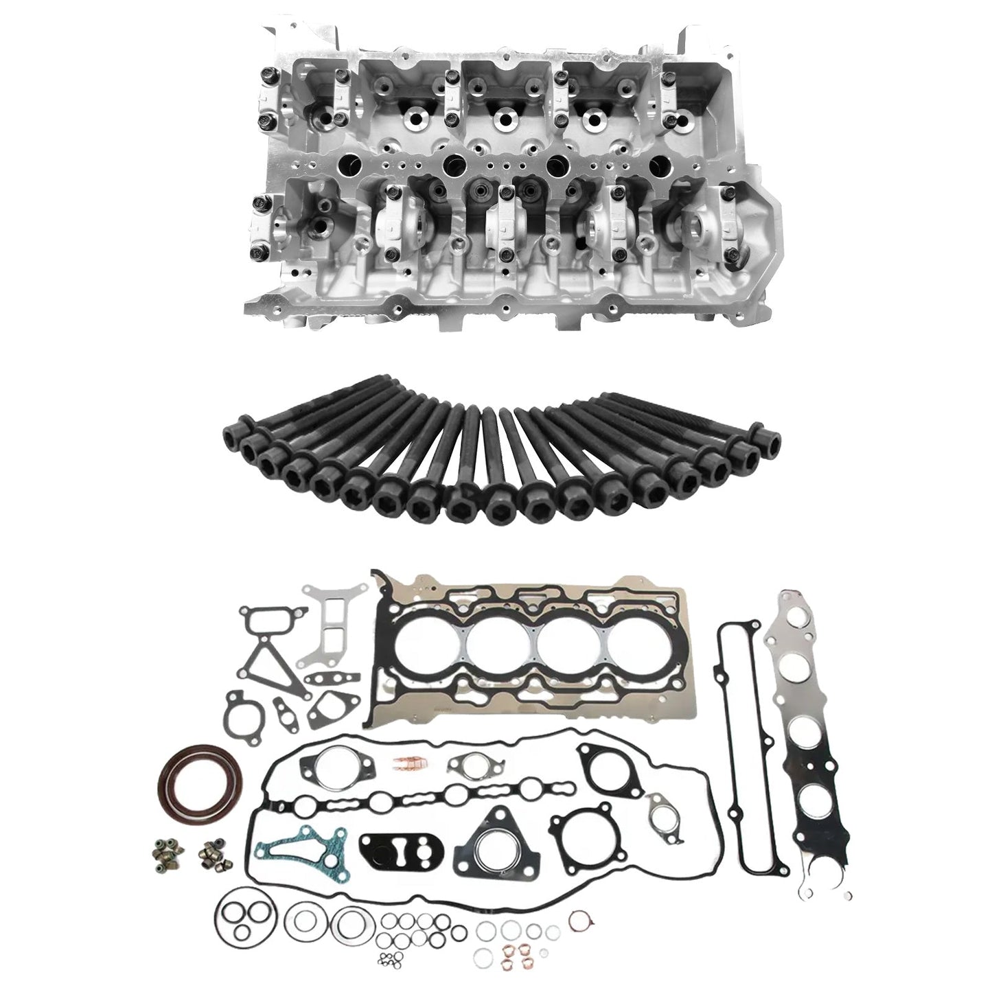 Complete Cylinder Head Kit With Gaskets & Bolts Suitable for Mitsubishi Triton 4