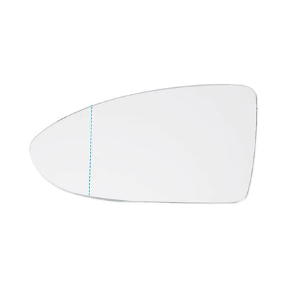 Left Mirror Glass Suitable For VW Golf MK7 MK7.5 2013-2018 Heated Convex w/ Base.