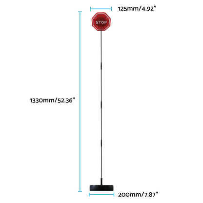 LED Garage Parking Sensor Stop Sign Smart Parking Light Assistant System.