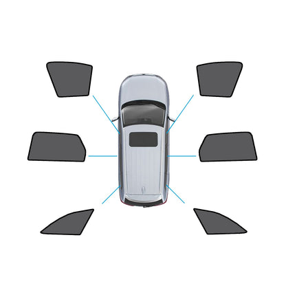 Magnetic Mesh Sun Blind Shades Suitable for Audi A4 Wagon B9 2016+On Front/Rear.