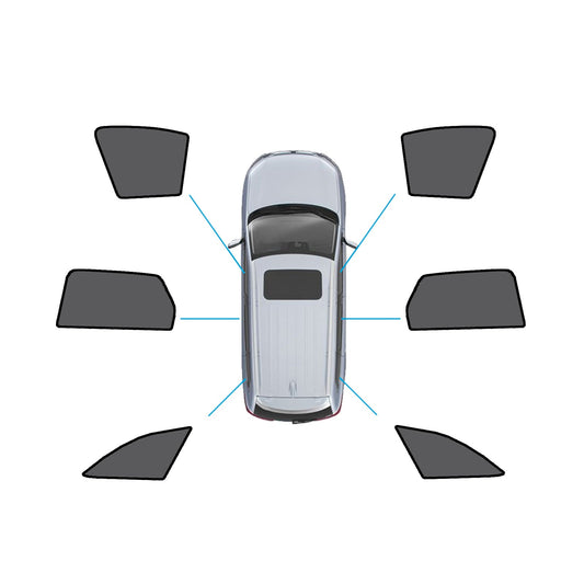 Magnetic Mesh Sun Blind Shades Suitable for Audi A4 Wagon B9 2016+On Front/Rear.