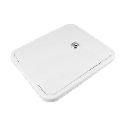 Caravan Utility Door Access Hatch Rectangle 194x165mm Suitable For RV Motorhome With Lock