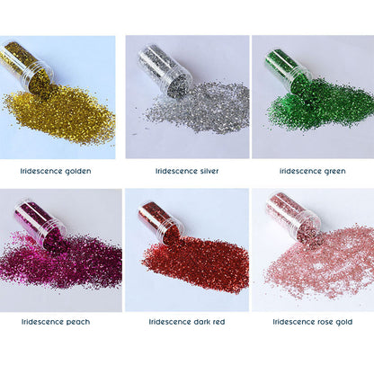 24x 20ml Colors Glitter Pigment Powder Suitable For Resin Epoxy Crafts.