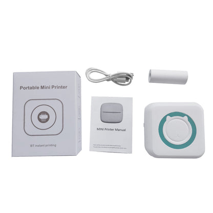 Mini Pocket Thermal Printer Suitable for Wireless Bluetooth Photo Paper Inkless