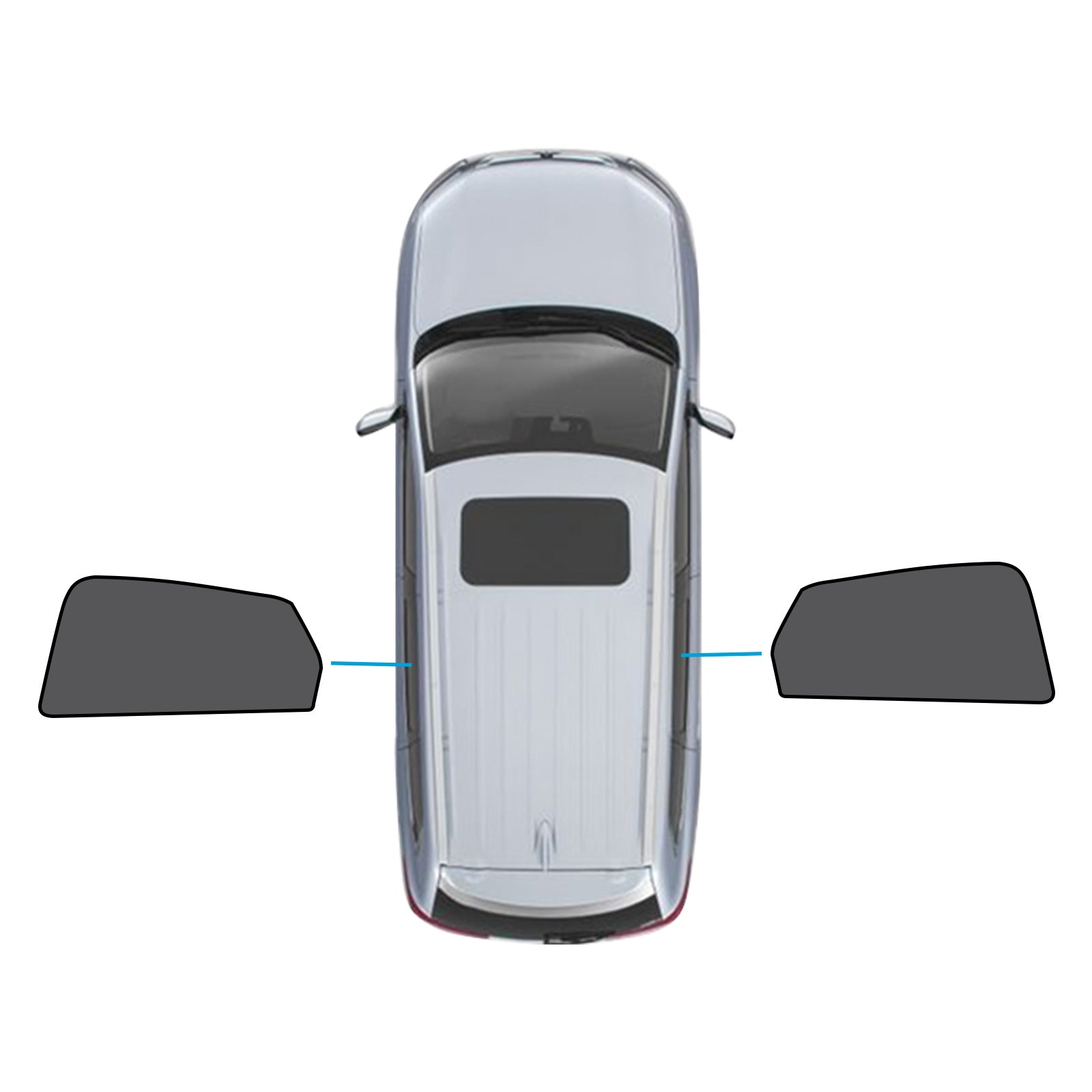 2x Rear Car Window Sun Shades Suitable For Mazda CX-30 2019-2025 UV Protection.