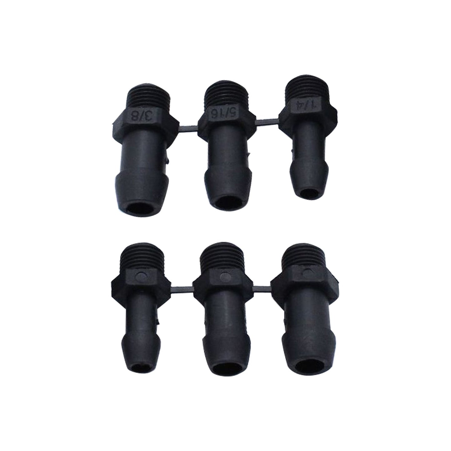 2x Reusable Washable Chrome Glass Inline Fuel Filter Suitable For 1/4 Inch, 5/16 Inch & 3/8 Inch Fuel Lines